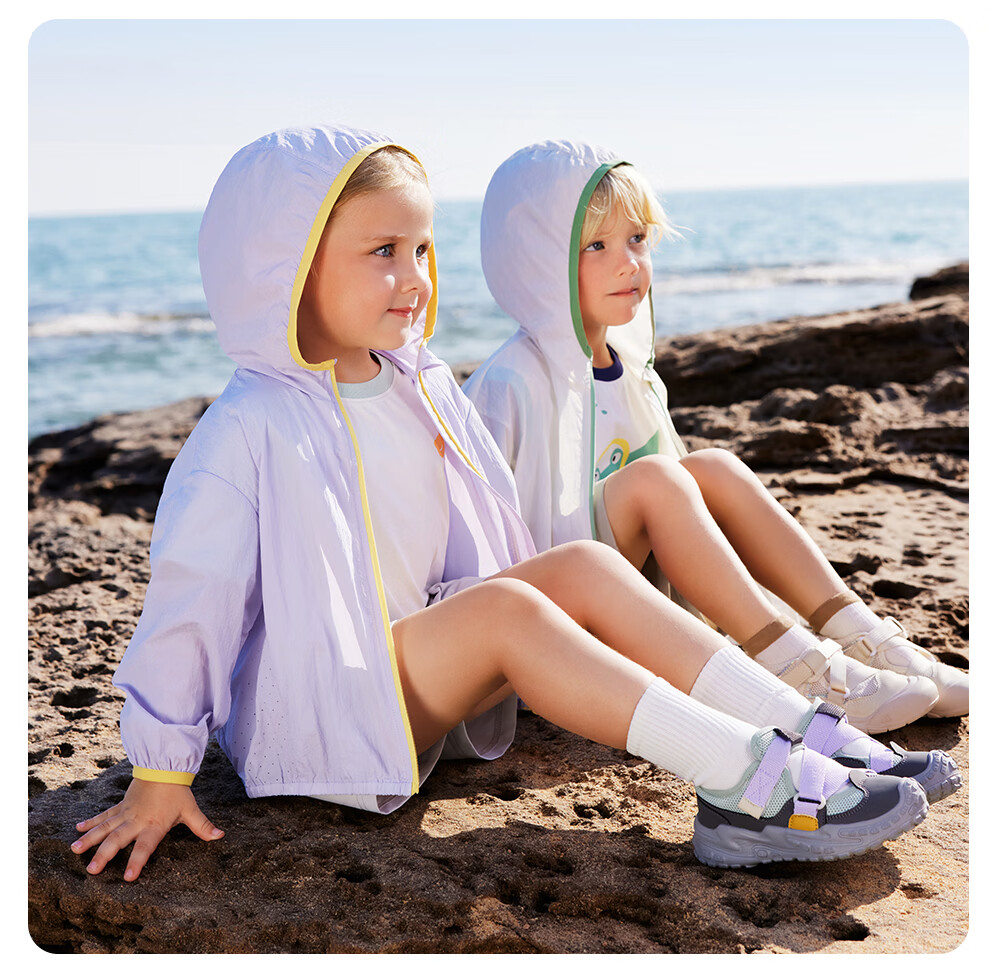 Betis Kids Lightweight Summer Sunscreen Jacket UV Protection Breathable Cooling Sunshade Coat for Boys and Girls Baby Skin Jacket 52