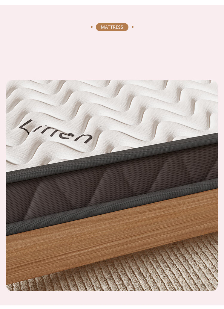 L&S Coconut Palm Mattress Foldable Firm Coconut Palm Tatami Natural Coconut Palm Mattress 6cm Thick CD39 1.8*2m 18