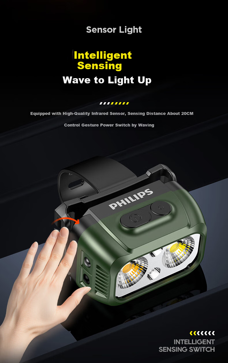 PHILIPS Bicycle Front Light Night Riding Lamp Mountain Road Bike Kids Riding Strong Flashlight Accessory SFL1341RHG 9
