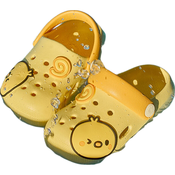 Cheerful Mario 2026 New Baby Summer Breathable Soft Sole Indoor Toddler Boys Girls Closed-Toe Clogs Sandals
