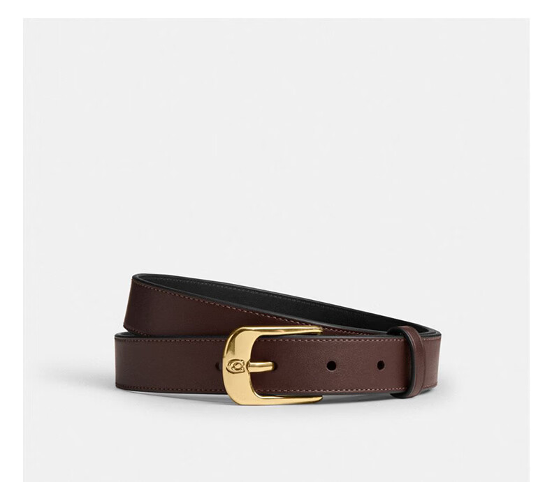 COACH Women's HARNESS 25MM Black Pin Buckle Belt CEB71 - Brand Direct Supply 6
