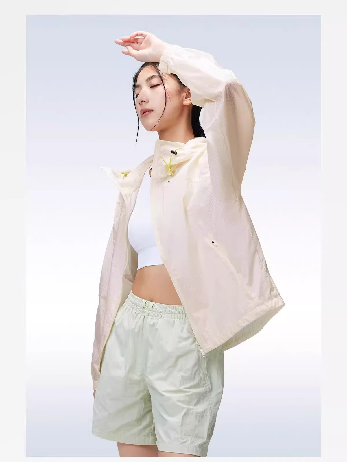 CAMEL Outdoor Sun Protection Jacket 2026 Spring Summer New Breathable Hooded Windproof Water-Repellent Durable Sports Jacket for Women R170 29