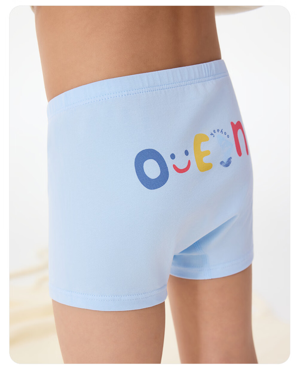 YEEHOO Children's Cotton Underwear, Girls' Boxer Briefs, Mid to Big Kids' Boyshorts, Comfortable Shorts That Don't Pinch the Bottom 26