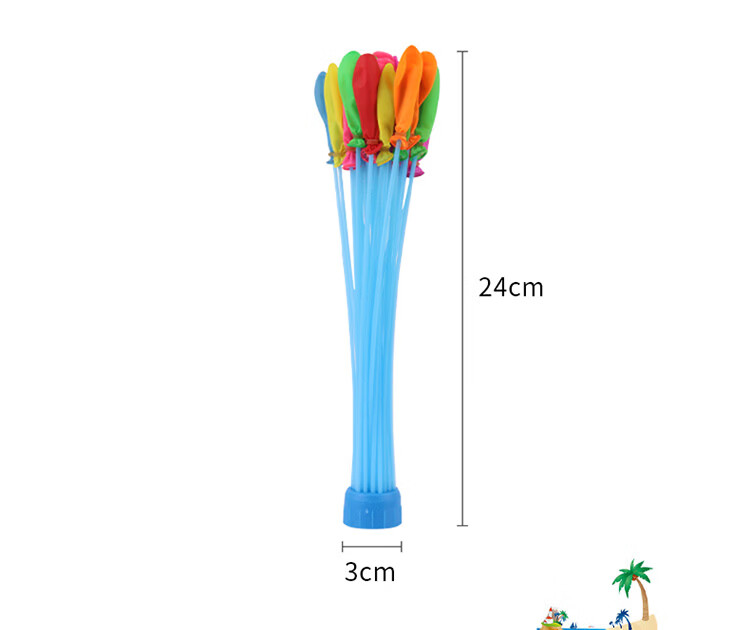 Extreme Space Water Balloons Quick Fill Water Balloons Kids Water Fight Toy Small Water Bullets Pool Party Fun Props 111 Pieces 5