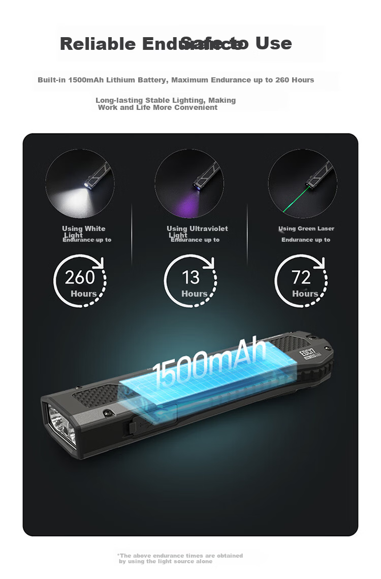 NITECORE EDC17 Triple-Output Ultra-Thin EDC Flashlight Portable Outdoor Hiking Lighting Lamp 8