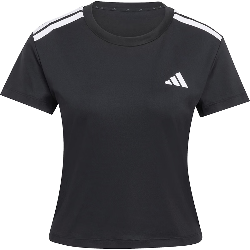Adidas Women's Training Series HYG TEE Short Sleeve T-Shirt KC7639 Black M
