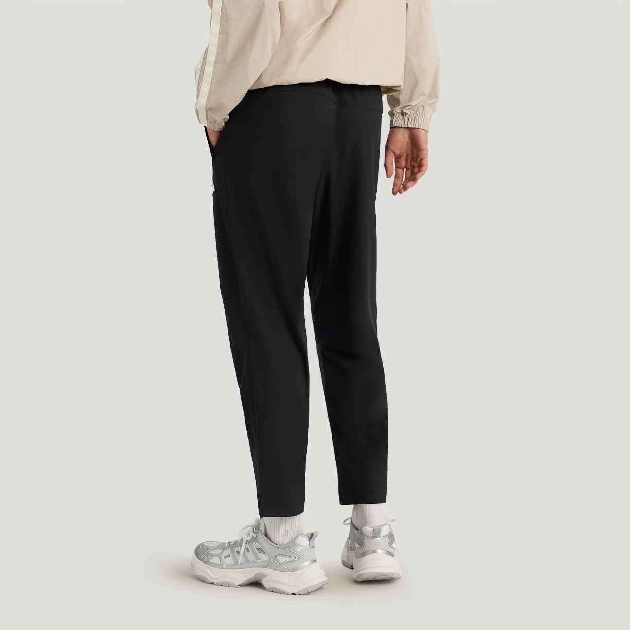 Adidas Men's Running Training Fitness Quick-Dry Breathable Straight-Leg Pants KC2877 S 2
