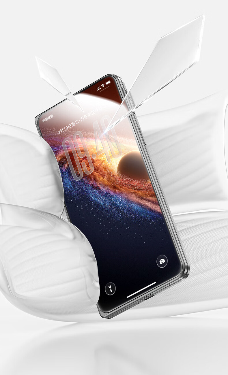 LLUNC [2-Pack] Honor Magic V6 Tempered Glass Screen Protector Ultra-Thin HD Anti-Fingerprint Full Coverage Case-Friendly Dustproof Shockproof Film 5