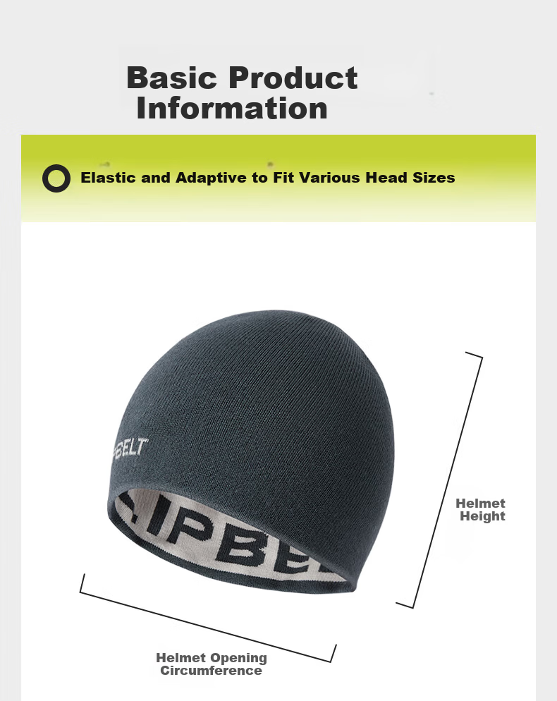 Feibit Merino Wool Hat Unisex Antibacterial Warm Knitted Sports Cap Anti-Pilling Ear Protection Cold Resistant Snow Pink 13