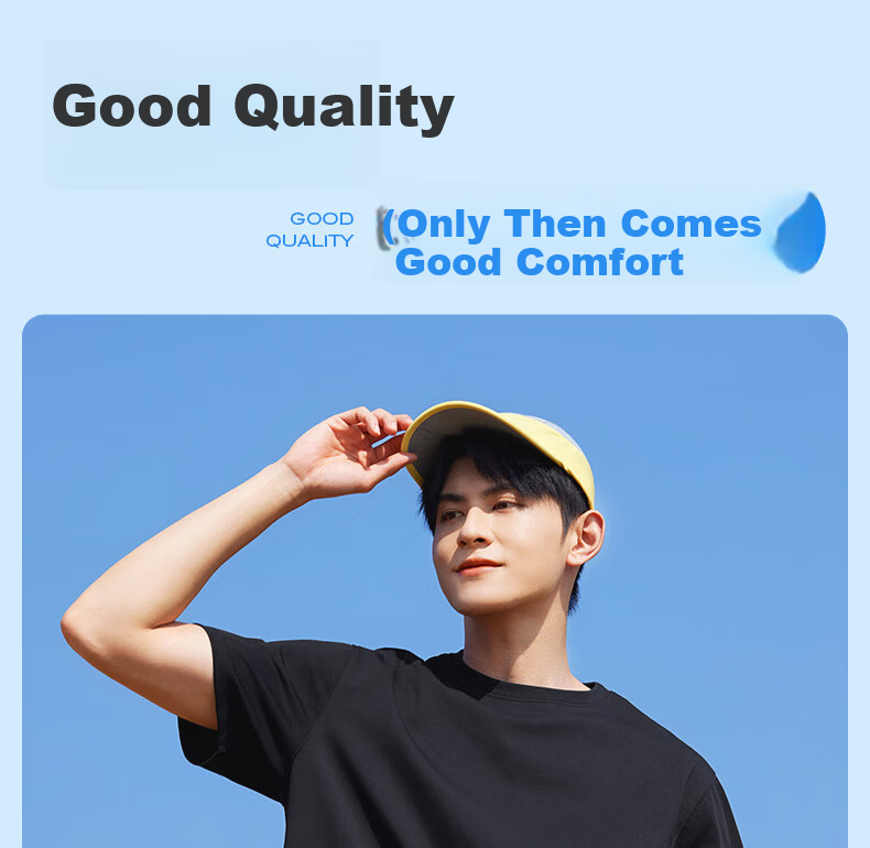 MiiOW Men's Vest 100% Cotton 3 Anti-Black Technology Spring Autumn Short Sleeve Solid Color Cooling Base Shirt 13