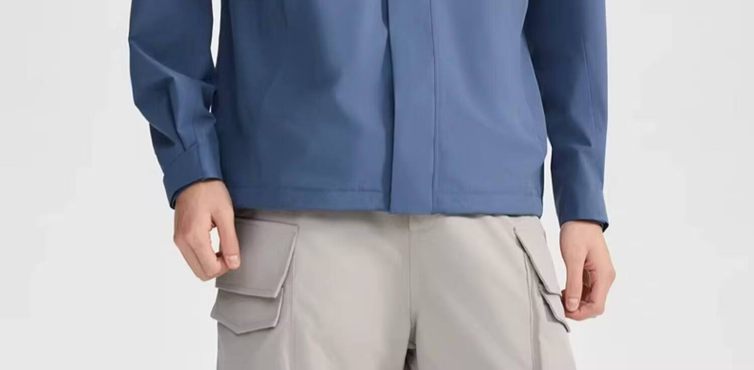 TOREAD Single-Layer Waterproof Windproof Durable Outdoor Hiking Mountaineering Jacket Ice Grass Blue Women M 9