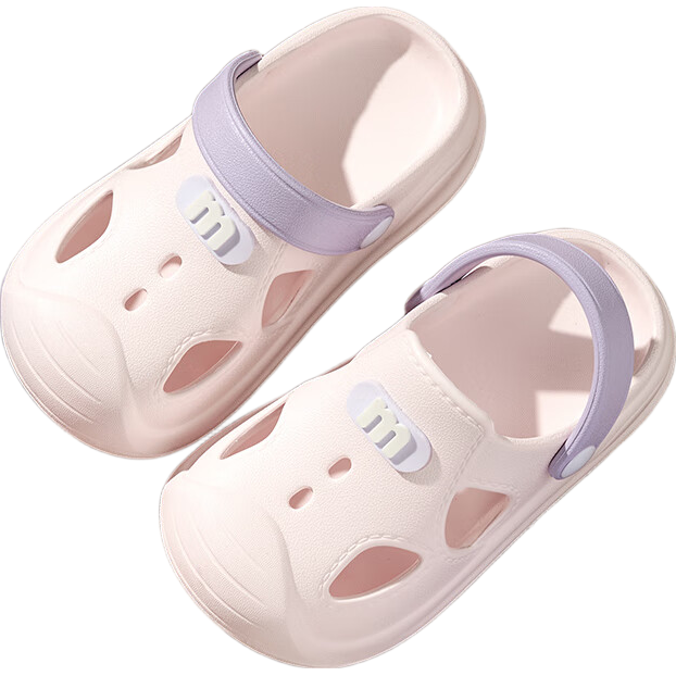 Cheerful Mario Boys' Summer Ventilated Sandals Outdoor Beach Slippers Baby Toddler Non-Slip Indoor EVA Children's Slippers