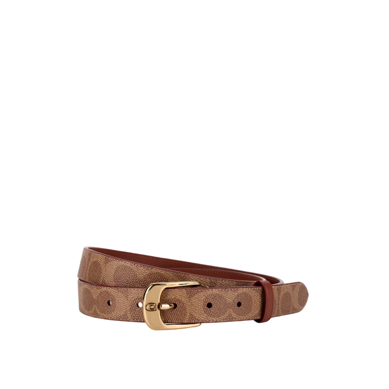COACH C HARNESS 25MM Pin Buckle Belt CEB70 Gift