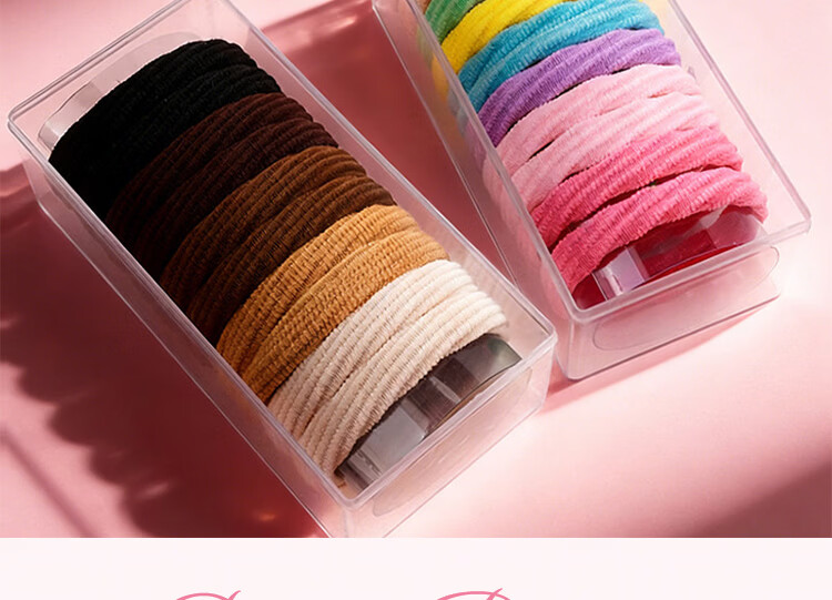 Princess Password Children's Day Gift Hair Tie for Girls High Elasticity Hair Band No Damage Hair Accessories Student Rubber Band High Ponytail Hair Rope 2