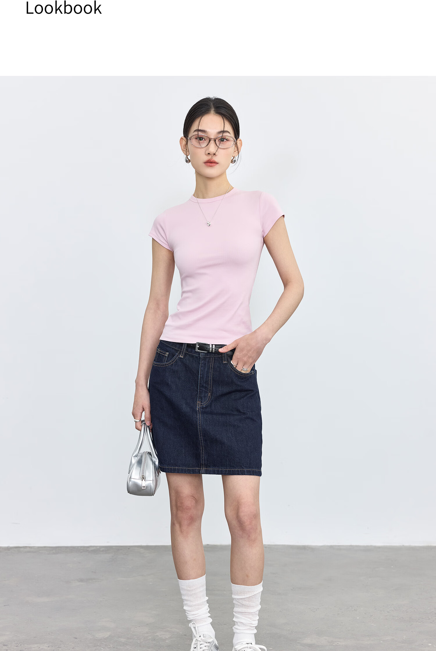 TINGE Dopamine T-Shirt Casual Slim Fit Crew Neck Sports Short Sleeve Women's Spring Summer Base Layer 2026 New XL Size 21