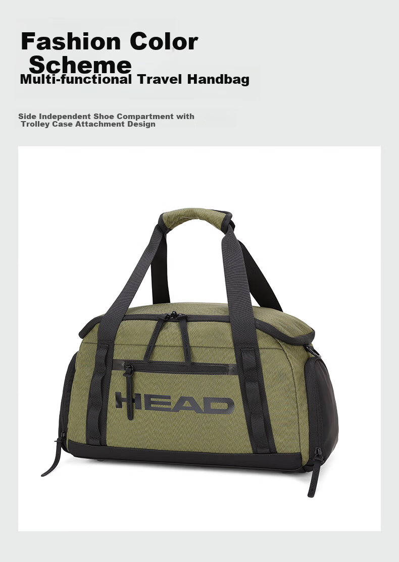 HEAD Travel Bag Multifunctional Tennis Racket Bag Large Capacity Badminton Racket Shoulder Bag Unisex Fitness Business Sports Bag 2
