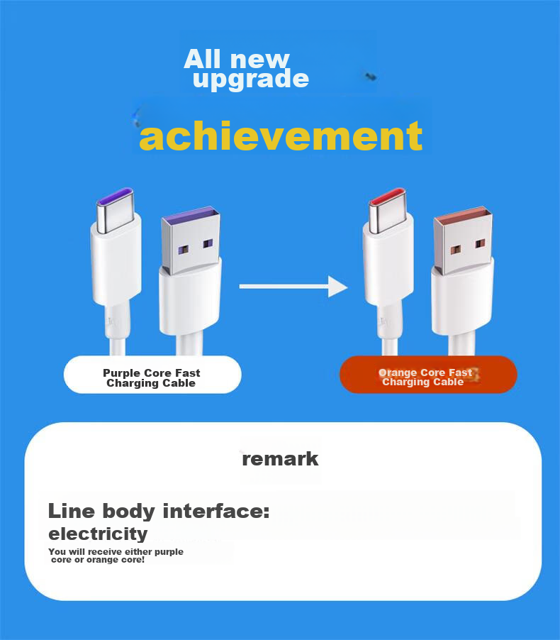 Zitai [2-Pack] Type-C Data Cable, 6A/5A Super Fast Charging Cable, 100W/66W, Compatible with Huawei Honor Xiaomi Phones Mate70/60/40/P80, 1.5 Meters 2