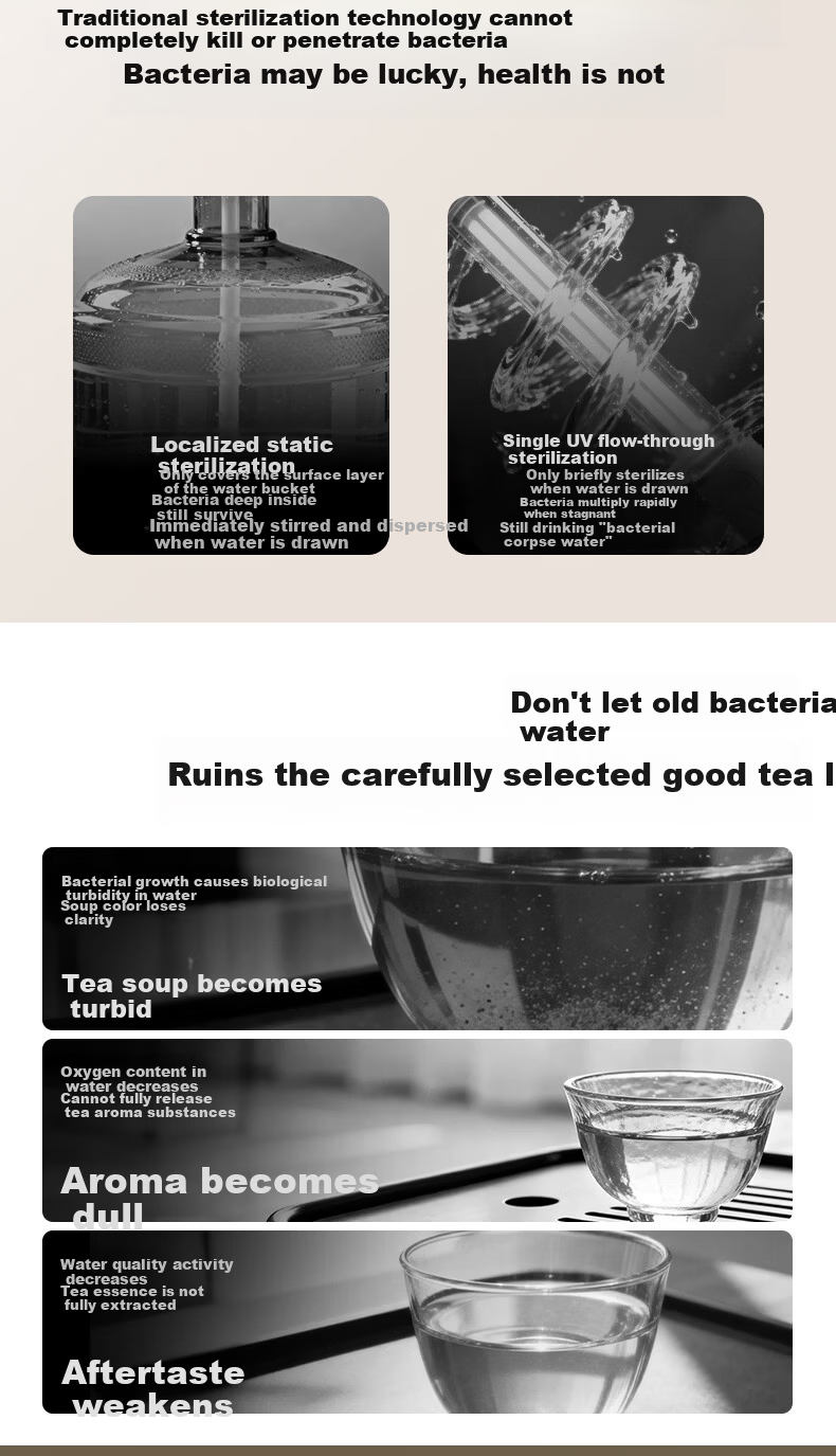 Angel Nezha 2026 New Tea Bar Machine High-End Living Room Household Water Dispenser Smart Anti-Overflow Bottom-Loading Bottled Water CB3785LK-Ja 4