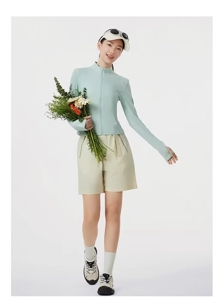 CAMEL Camellia Stand Collar Sun Protection Jacket 2026 Summer New Short Slim Fit 1006 (Dilireba Style) 20