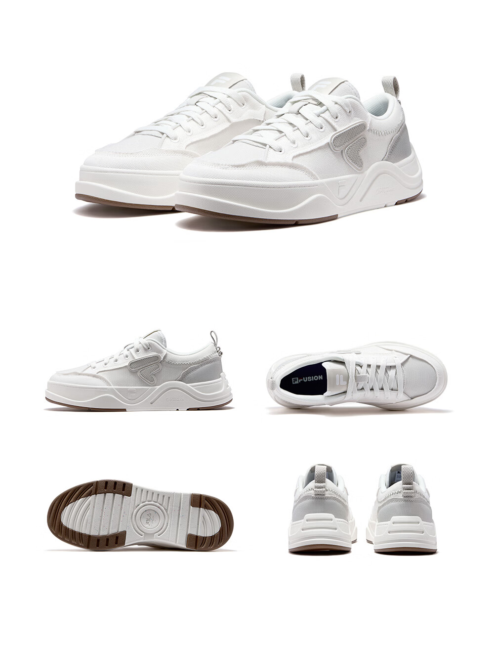 FILA Official Trendy Brand 50-50 DX II Canvas Shoes 2026 Summer Casual Versatile Sneakers 42