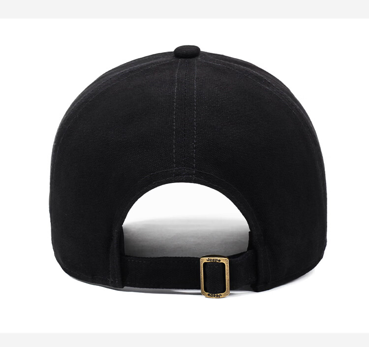 JEEP Men's Baseball Cap Four-Season Pure Cotton Large Size Duckbill Sun Hat Unisex Sun Protection Hat 11