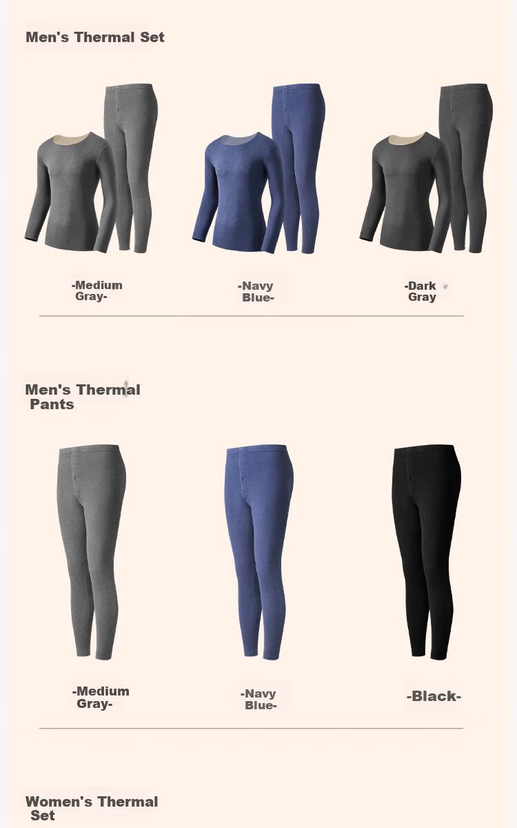 Urban Beauty Women's Wool Thermal Underwear Set Autumn Long Johns Fleece Lined Thickened Mulberry Silk Thermal Pants and Top 19