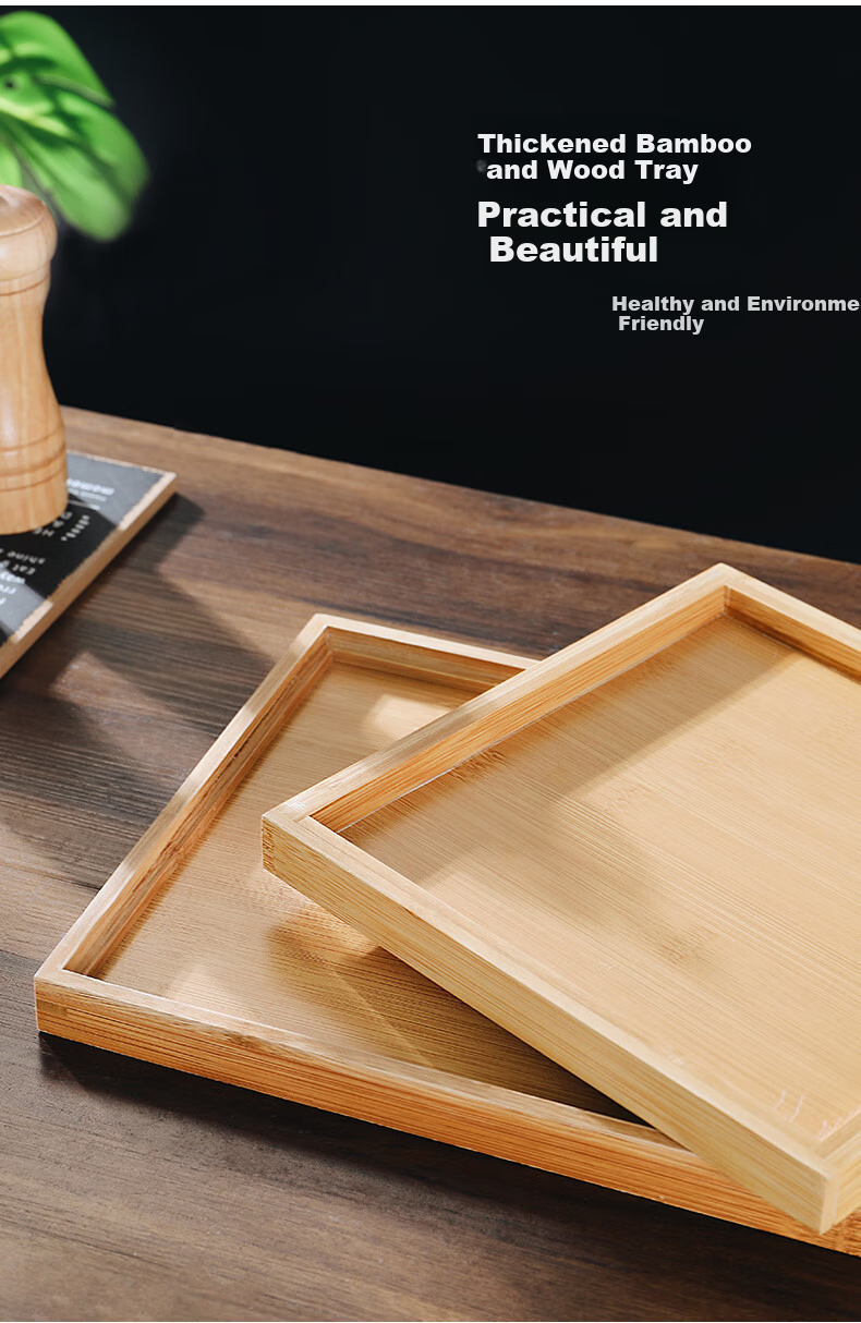 CRISTALGLASS Sectioned Dipping Sauce Dish Snack Platter Home Use Dish Hot Pot Sauce Dish Seasoning Dish Oil and Vinegar Dish with Tray Gold Rim Glass Bowls 6pcs + Six-Compartment Bamboo Tray 9