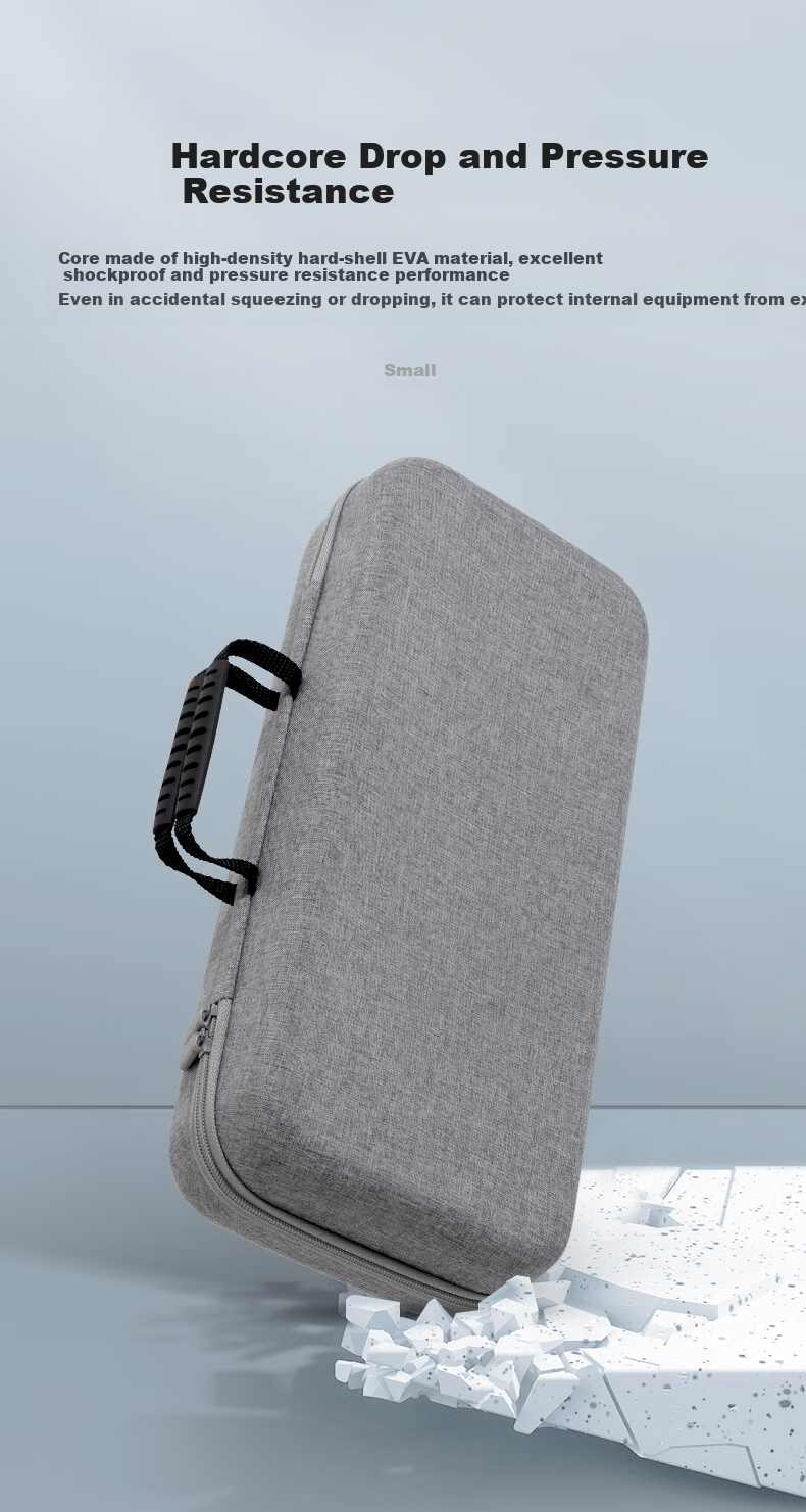 DiyiGongfang Digital Storage Bag Suitable for ROG Ranger 2 RX, Magician Mechanical Keyboard Accessories, Portable Large Capacity Multifunctional Travel EVA Hard Shell Handheld Keyboard And Mouse Storage Box 2