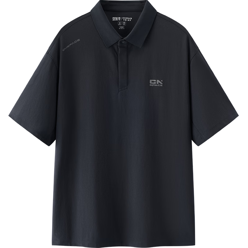 Semir XCNSPACE Aerospace Collaboration Series Men's Polo Knit Shirt 101326115109