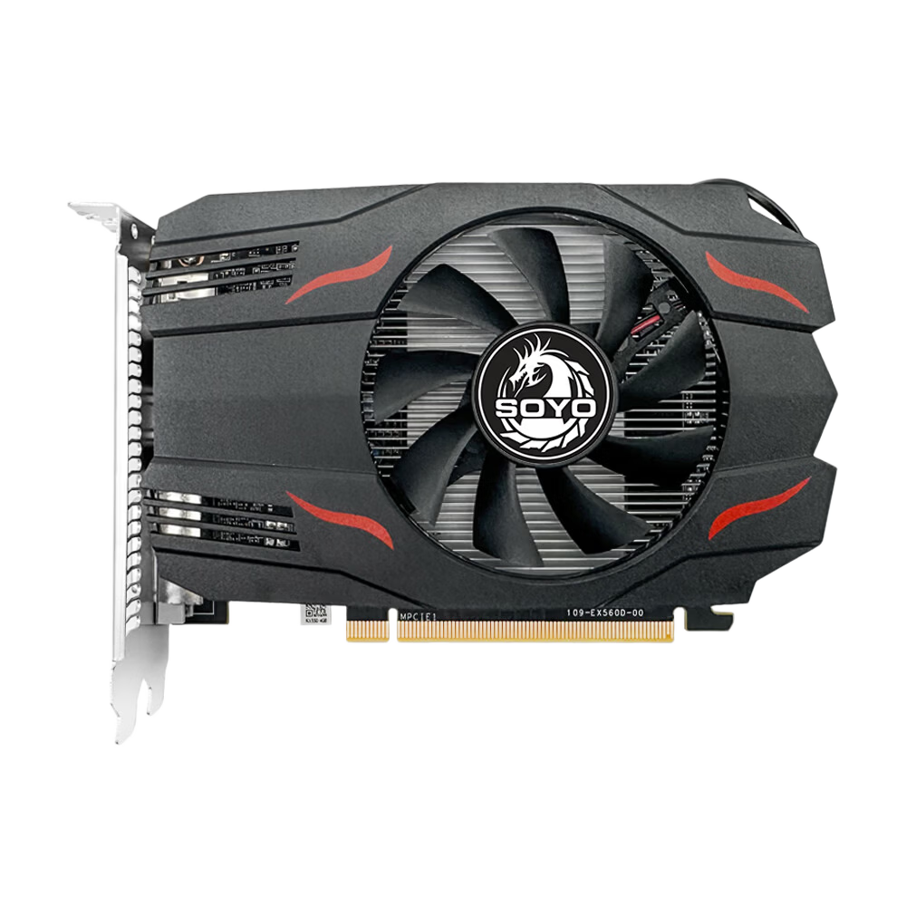 Meijie SY-RX550 Fire Dragon 4GB D5 Gaming Desktop Dedicated Graphics Card New Genuine