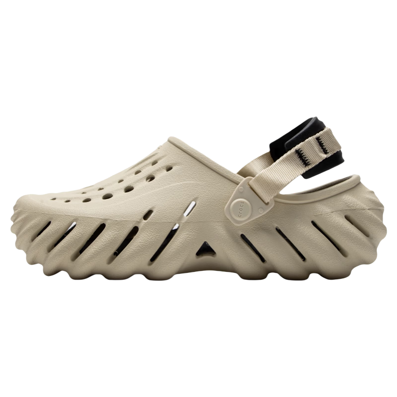 CROCS Unisex Clog Sandals, Outdoor Casual Fashion Beach Shoes, Closed-Toe Slippers, 207937-2YJ, Size 43-44
