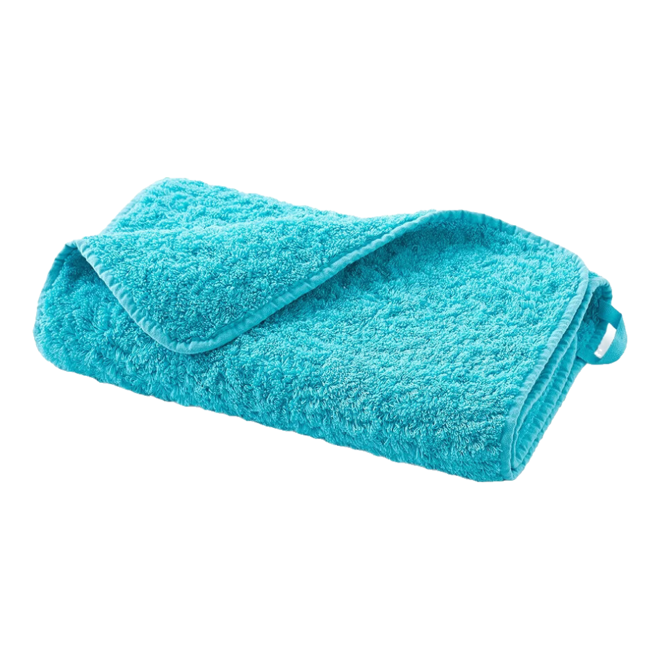 UCHINO Egyptian Long-Staple Cotton Face Towel, Class A Thickened Soft Absorbent Washcloth, Senna Face Towel, Blue