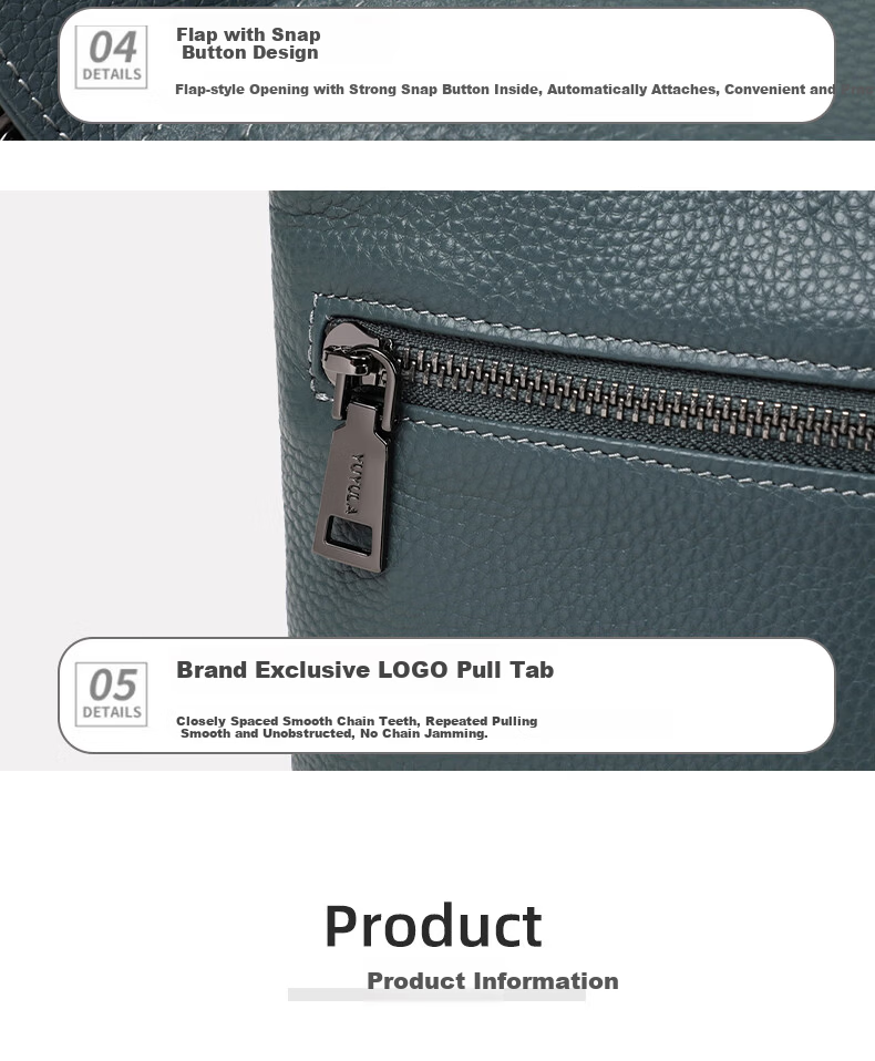 YUYULA Women's Cowhide Leather Bag Fashionable Luxury Crossbody Shoulder Bag Birthday Gift for Girlfriend Wife 16