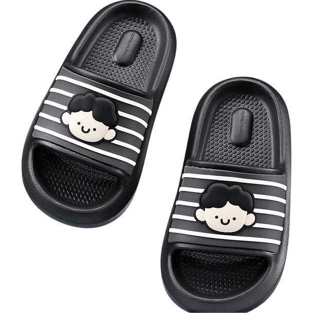 Cheerful Mario Kids Indoor Bathroom Shower Simple Cartoon Boys Girls Parent-Child Summer Outdoor Slippers