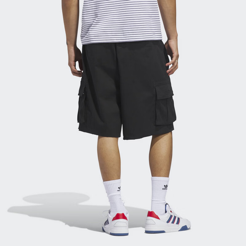Adidas Originals Men's SKT EXC SHORT Woven Shorts KE1027 Black XL 3