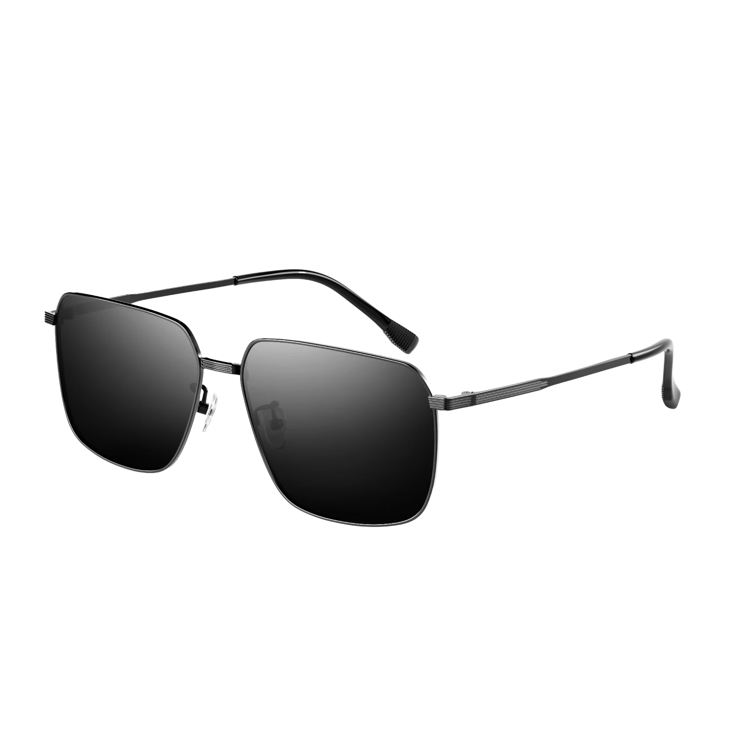 JD Jingzao New Geometric Square Ultra-Light Titanium Frame Nylon Polarized Sunglasses Cycling Protective Sun Glasses