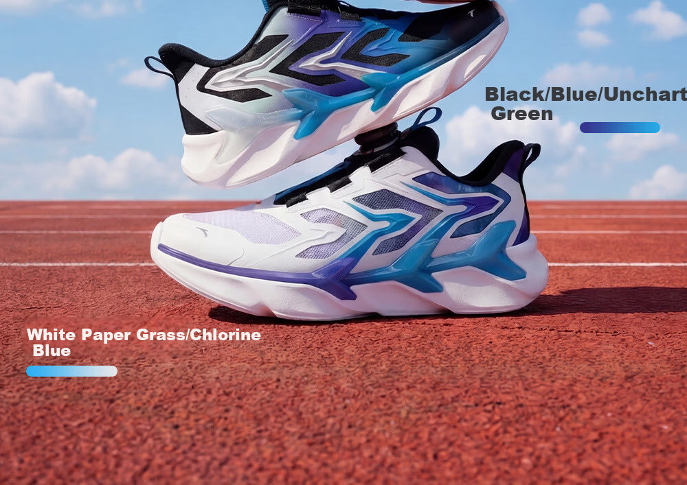 Anta Kids Sports Shoes 6-12 Years Boys Running Shoes 2026 Summer Bow Speed PRO Student Training Shoes A12625504 13