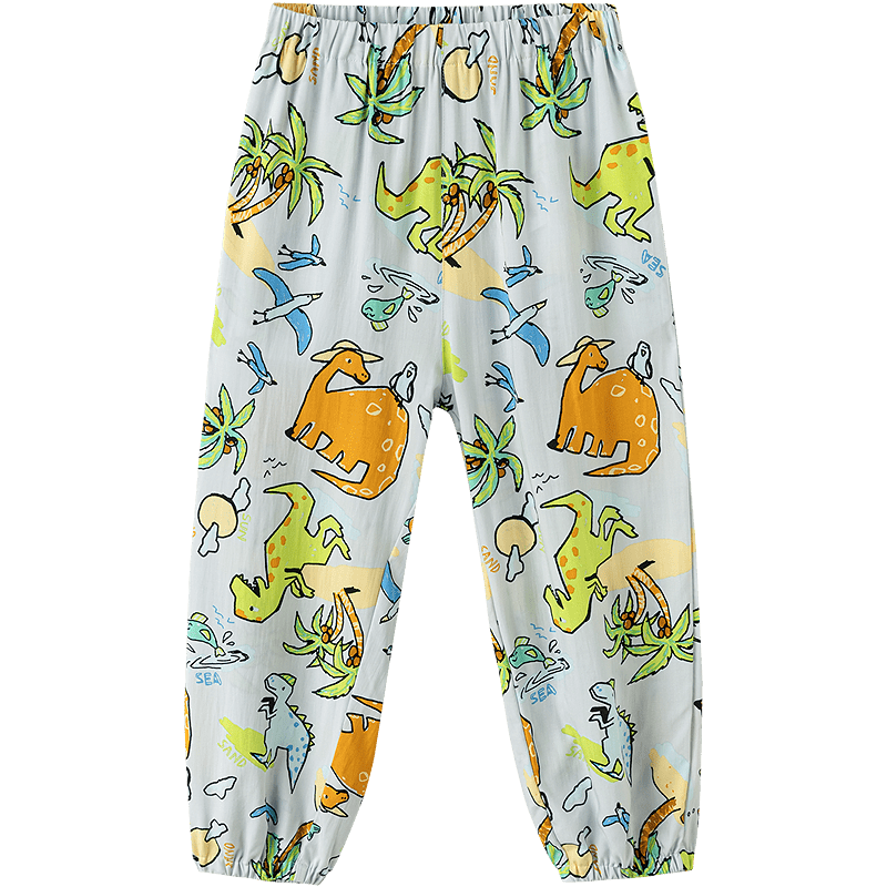 Balabala Kids Pants Boys Girls Summer Mosquito Repellent Casual Trousers Toddler Outdoor Pants [Mall Same Style]