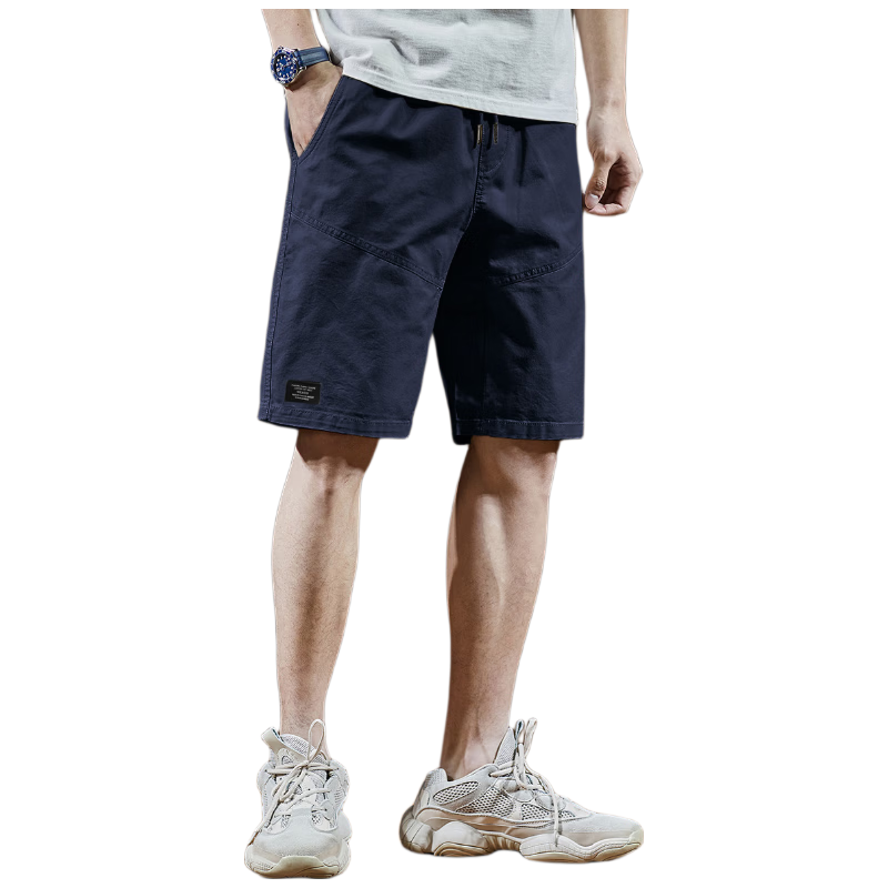 Langsha 2026 Summer New Men's Casual Shorts Loose Lightweight Versatile American Retro Style