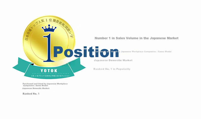 YOTOK Japan Authentic Hemorrhoid Cushion Post-Surgery Office Seat Cushion for Long Sitting Pain Relief Tailbone Injury 1