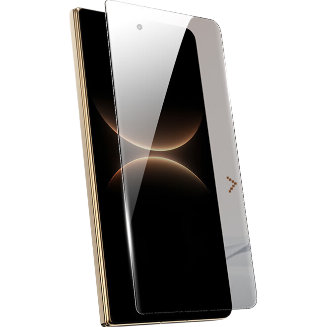 Wally Full Adhesive Anti-Peeping 3D Curved Tempered Glass Screen Protector for Huawei Mate X7 Collector Edition, Anti-Fingerprint, Dust-Free Outer Screen Film