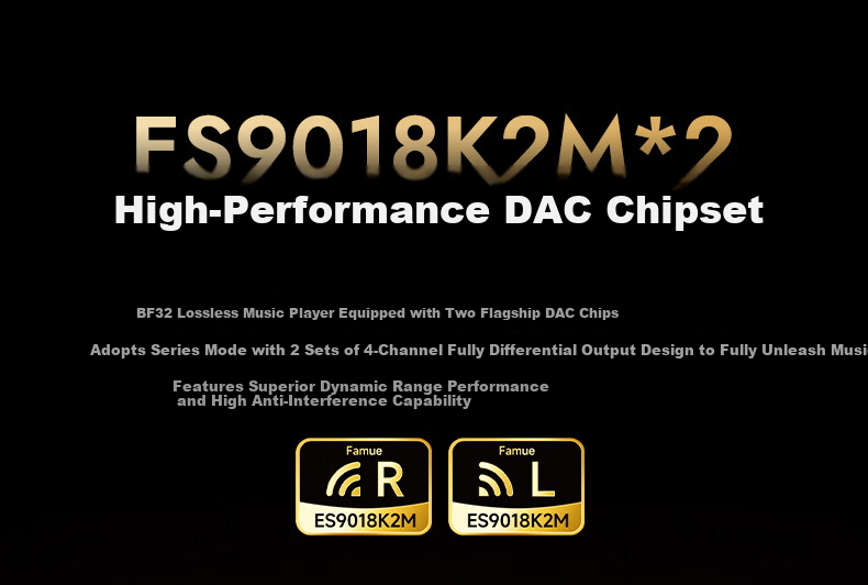 Fanmu Music Player Bluetooth MP3 Portable HiFi Lossless Audiophile DSD Android Wi-Fi Version with Expandable Card Slot BF32 Black 9