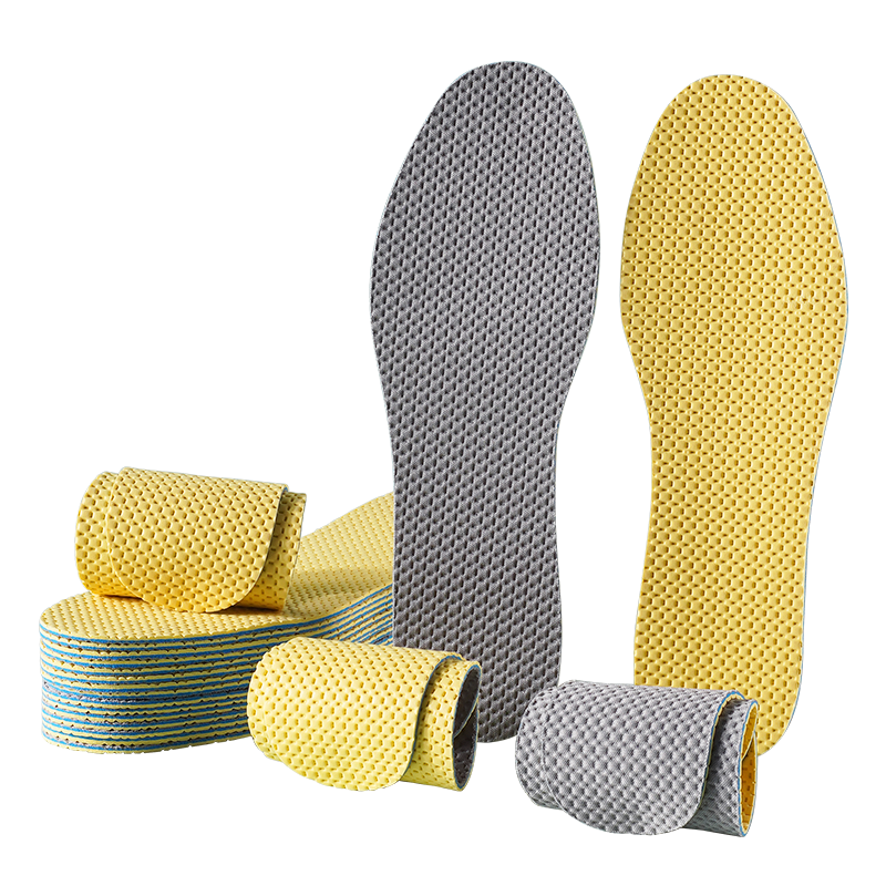 Footprint Tribe Thin Insoles Barefoot Magic Spring Summer Men's Sweat-Absorbing Breathable Odor-Resistant Non-Stuffy Women's Non-Slip Size 43-44