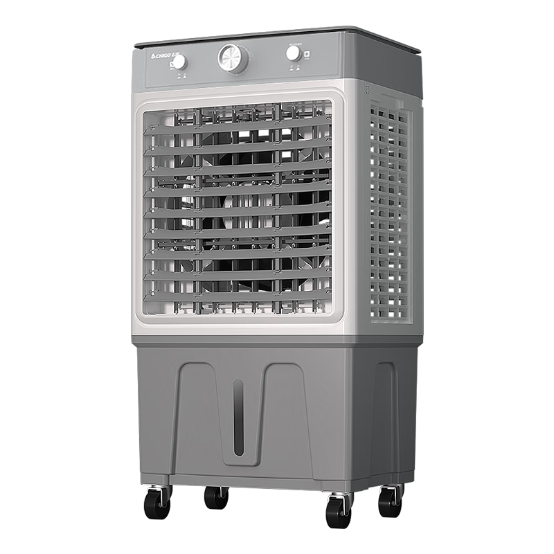 CHIGO Industrial Evaporative Air Cooler Portable Water Cooling Fan Ice Cooling Strong Refrigeration for Home and Commercial Use