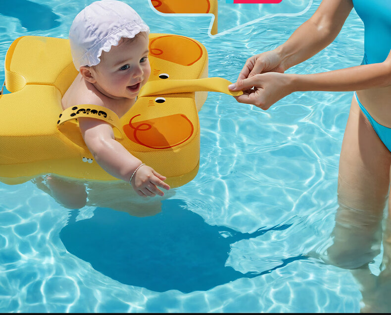 Voutdo.ing Baby Swimming Ring Inflatable-Free Underarm Float for Babies Over 6 Months 24