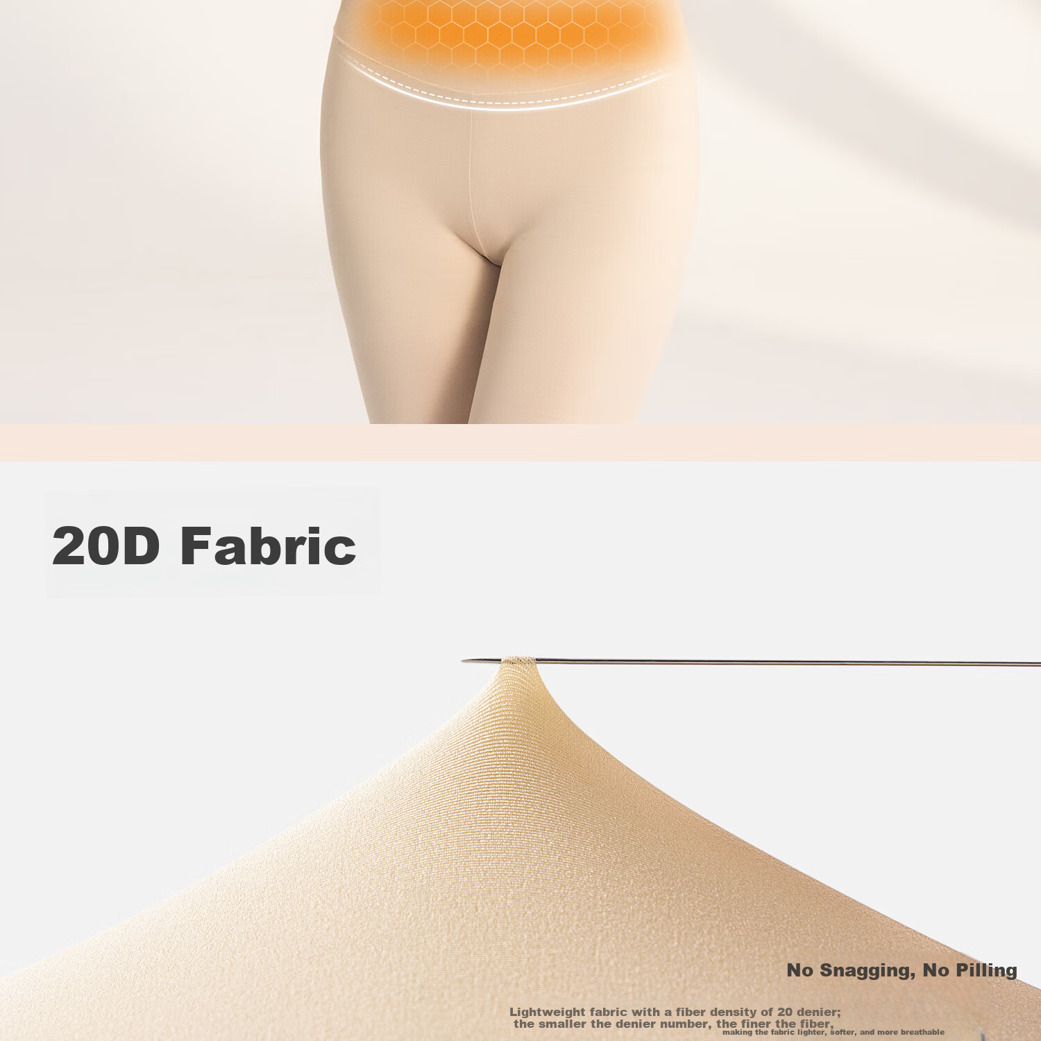 Urban Beauty Hyaluronic Acid Seamless Thermal Underwear Set for Women - Invisible Temperature-Regulating Base Layer with Skin-Enhancing Fabric 14