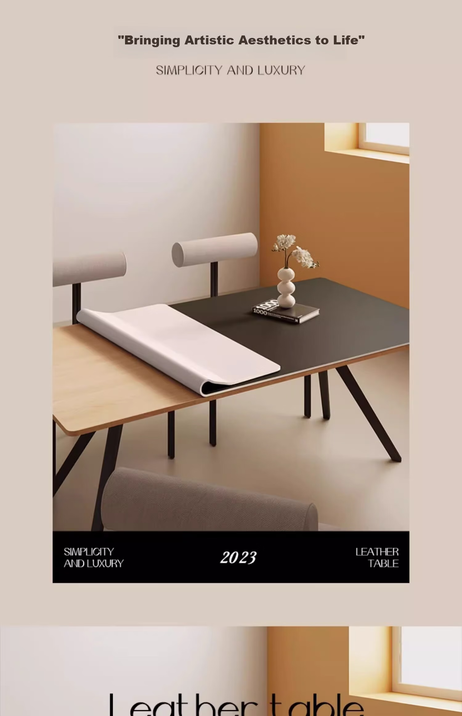 Yinshang Eco Silicon Dining Table Mat Oil-Proof Waterproof Heat-Resistant Wash-Free Table Mat Tablecloth Sideboard Kitchen Desktop Mat 19