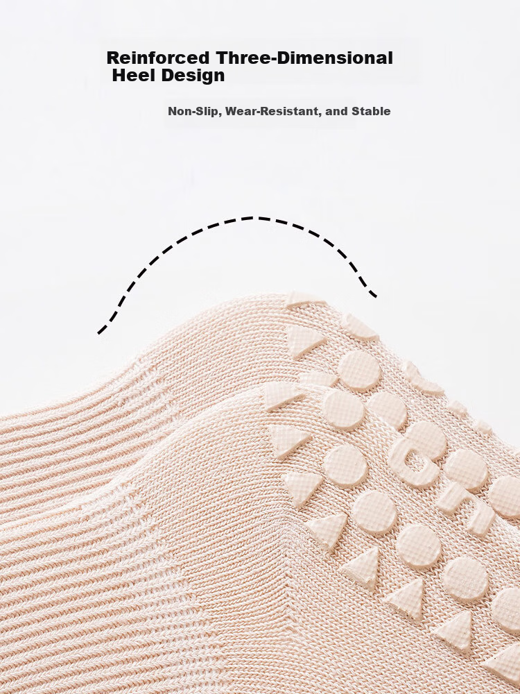 9i9 Children's Long Tube Socks Spring and Autumn Baby Non-slip Dot Walking Socks Floor Socks High Tube 2 Pairs M (1-3 Years) 5