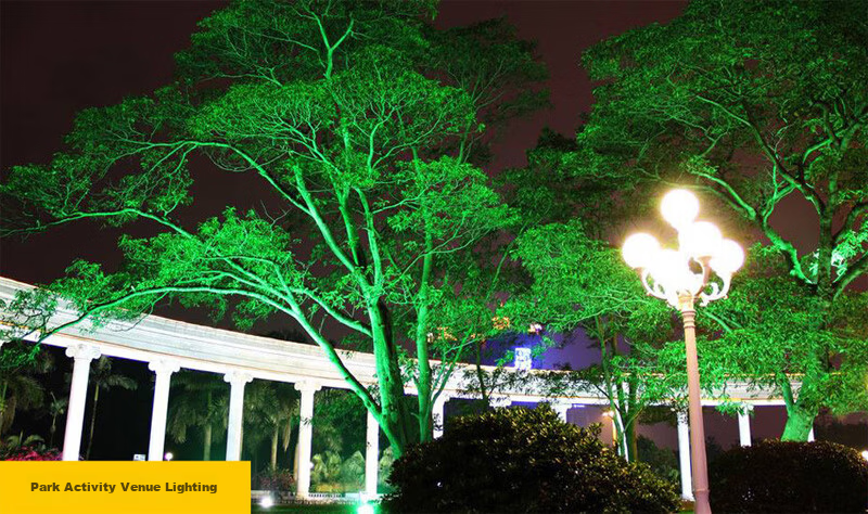 Qianzhiyi LED Floodlight High Power 400W Outdoor Waterproof COB Spotlight for Factory Square Construction Site Warehouse Basketball Court High Brightness Lighting 8