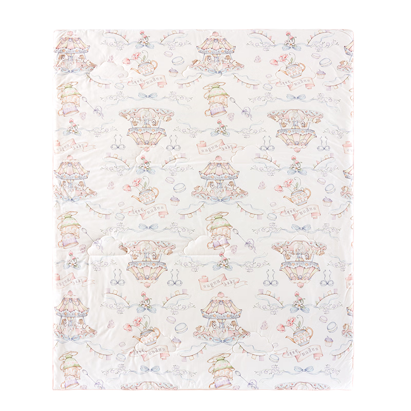 OUYUN Children's Silk Summer Quilt Baby Cooling Blanket Summer Toddler Kindergarten Air Conditioning Quilt